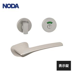 NODA（ノダ） 内装ドア 取手 レバーハンドル 簡易鍵付き錠 塗装