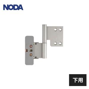 ノビタ　120 NOVITA シルバー未使用品 NODA（ノダ） 蝶番 上用セット 塗装シルバー 1セット入 P-835PS : 住建