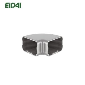 永大産業 廊下平手摺 エンド金具 シルバー色 1個入 RTS-EK : 住建本舗