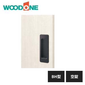 ウッドワン 引き手 BR型 鍵付錠 ゴールド 真鍮風仕上げ ZH21BR4-N1