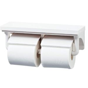 ◇【平日12時まで当日出荷】≪LIXIL CF-AA64/WA≫棚付2連紙巻器 【色：ホワイト】ペー...