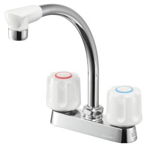 SANEI（水栓金具） SANEI（サンエイ） ツーバルブ台付混合