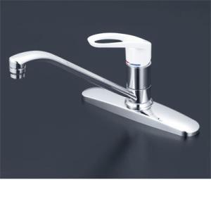 KVK 【在庫あり！】 KM5091T 流し台用シングルレバー式混合栓 : IBELL 