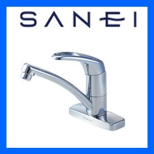 ◇三栄水栓 SANEI K7761V-13 ミニキッチン用 シングル台付混合栓