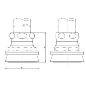 TOTO 手すり取付金具 ≪TOTO T110D37≫ 爆買 : 住器プラザ ヤフー