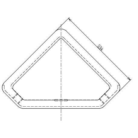 ＴＯＴＯ　防露式隅付ロータンクふた　隅付タンク（補修品）S570BCR