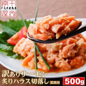 選べる 訳あり生食用 サーモン500g すき身 ネギトロ 切落し 中落ち 炙り ハラス 端材 刺身 冷凍 切り落とし 端っこ 鮭 徳用 手巻き寿司 サンドイッチ パスタ｜jyuumonjiya