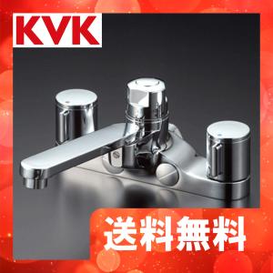 KVK KF14ER2 KVK デッキ形2ハンドルシャワー(240mmパイプ付 KVK KF14ER2 KVK デッキ形2ハンドルシャワー(240mmパイプ付