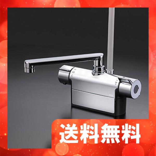 FTB200DWP2R2T　KVK　デッキ形サーモスタット式シャワー（取付ピッチ120mm）（240...