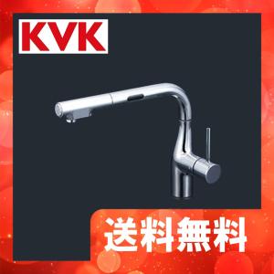 KVK KM6111ECHS KVK L型シングルレバー式シャワー付混合栓（センサー