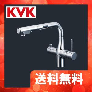 KVK KM6071ECHS KVK シングルシャワー付混合栓(センサー付) 撥水 : 住