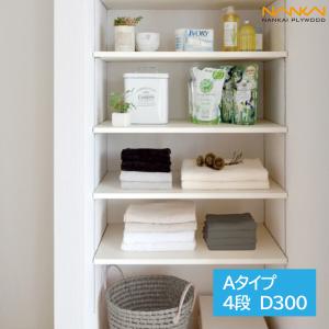 南海プライウッドの可動棚 南海プライウッド 可動棚板セットAタイプ KTA6D4-S-LW-A 6段プラン