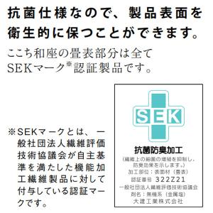 置き畳 ここち和座 彩園 2枚入り 置き敷きタ...の詳細画像4