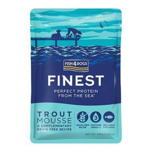 FISH4DOGS フィッシュフォードッグ ファイネスト トラウトムース 100g