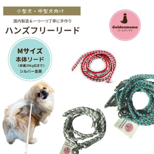 【Mサイズ本体】ハンズフリーリード Mサイズ 通常カラー goldenmama ゴールデンママ リー...