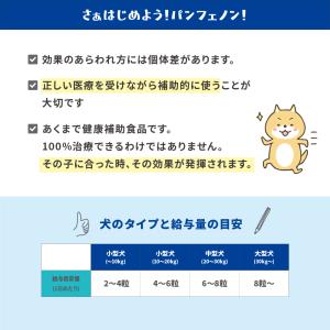 【単品】 パンフェノン 120粒入り 動物用健...の詳細画像2