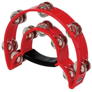 2個セット タンバリン 演奏 楽器 パーカッション カラオケ 盛り上げ 半