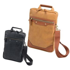 豊岡製鞄 縦型アンティークバッグ：ダンディクラブ