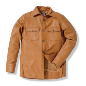 高級牛革レザーシャツジャケット - ダンディクラブ 二光通販 二光