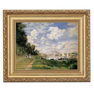 モネ 睡蓮 ジヴェルニーの日本の橋 6号 複製名画 絵画 ジクレー