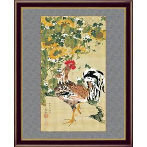 日本画 鶏の絵の商品一覧 通販 Yahoo ショッピング