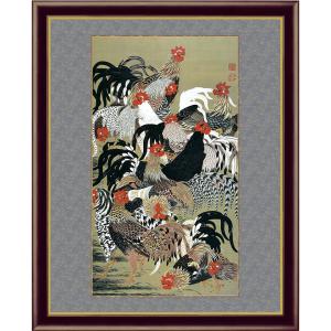 日本画 鶏の絵の商品一覧 通販 Yahoo ショッピング