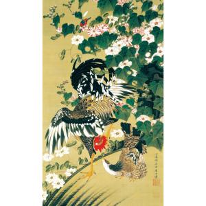 日本画 鶏の絵の商品一覧 通販 Yahoo ショッピング