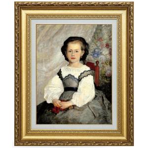 ルノワール 絵画 横たわる裸婦 立体複製名画 レプリカ 額付き 美術品