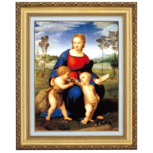 額入り壁掛け ルノワール　長い髪の浴女（油彩複製画）1136 ルノワール ルノアール 長い髪の浴女 4号 立体複製名画 レプリカ 額