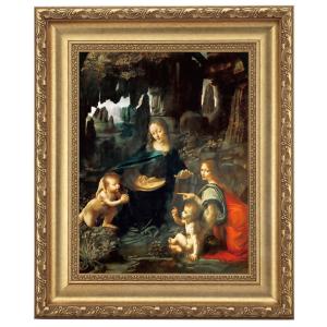 フェルメール 作品 真珠の耳飾りの少女 4号 立体複製名画 レプリカ 額