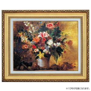 絵画 油絵 田澤禮次 肉筆油絵 静物画 コスモス 花瓶 F10 : アートフジ