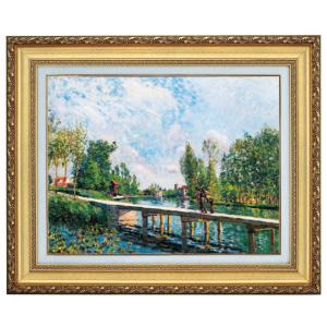 ルノワール 眠る裸婦 4号 立体複製名画 レプリカ 額付き 美術品 絵画