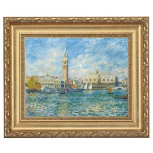 ルノワール 眠る裸婦 4号 立体複製名画 レプリカ 額付き 美術品 絵画