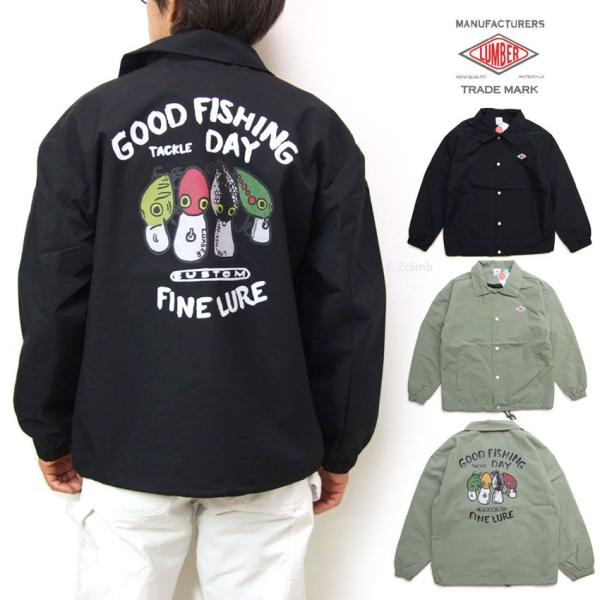 LUMBER コーチジャケット ルアー TACKLE メンズ ジャケット 254529 ランバー 裏...