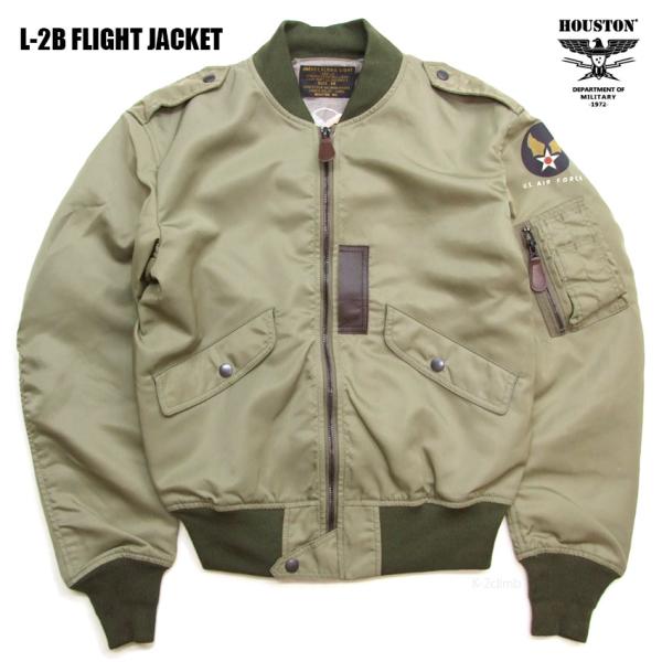 HOUSTON フライトジャケット L2-FLIGHT JACKET 日本製 5L-2X メンズ ミ...