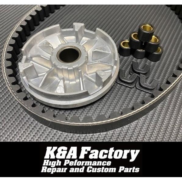 補修用駆動系セット(強化ベルト/プーリー/スライドピース/ウエイトローラー) VOX (SA31J)...