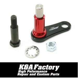 ブレーキロック/パーキングブレーキレバーストッパー レッド S-MAX