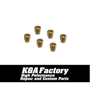 ケイヒン全ネジ大 メインジェット 6点セット(#65/#68/#70/#72