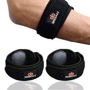 肘サポーター  |INDEEMAX Tennis Elbow Brace 2 Pack, Adjus...