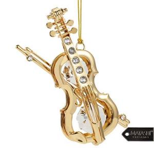 クリスマス 飾り |Matashi 楽器オーナメント Violin ゴールド CT0126 【並行輸入品】の商品画像