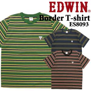 メール便発送 エドウィン EDWIN F.L.E 半袖 Tシャツ ES8093 マルチ ボーダー 半T メンズ FLE フリー メンズ カジュアル スポーツ アウトドア｜k-aiya