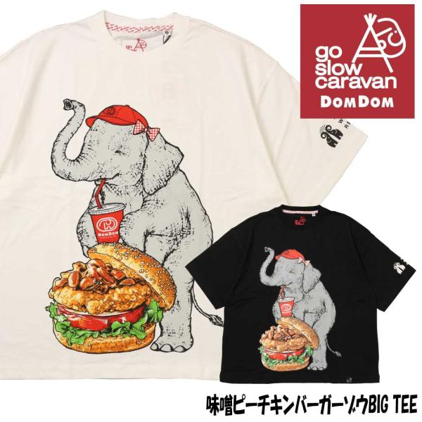 メール便 発送 go slow caravan ゴースローキャラバン DOM DOM 半袖 Tシャツ...