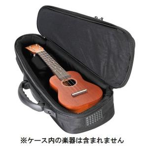 Keliiウクレレ　ソプラノ　ハードケース付き ウクレレケース ソプラノサイズ・パイナップル型対応 ハード
