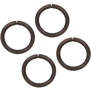 丸カン 内径25mm ブロンズ 4コ入り 協進エル 71252-03 クリックポスト(メール便)選択可。