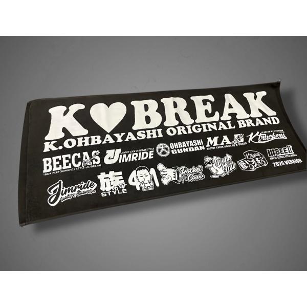 2026　K-BREAKタオル  K-BREAK kbreak ケイブレイク ケーブレ Kブレ Kブ...