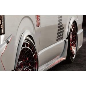 ハイエース アーチ下げオーバーフェンダーVer.4 K-BREAK kbreak ケイ