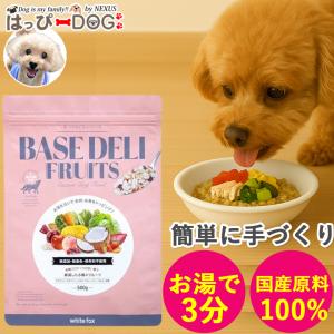 ドッグフード BASE DELI ペットフード 愛犬用 手づくりごはんベース BASE DELI 500g : ペット