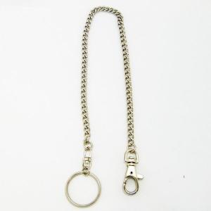 キーホルダー　チェーン No.1 ニッケル ウォレットチェーン