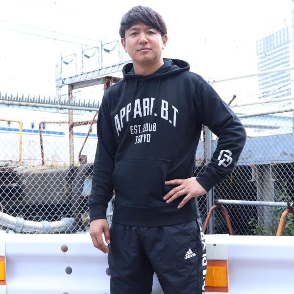 9.3オンス プルオーバーパーカー シルバーブラック／秋冬モデル