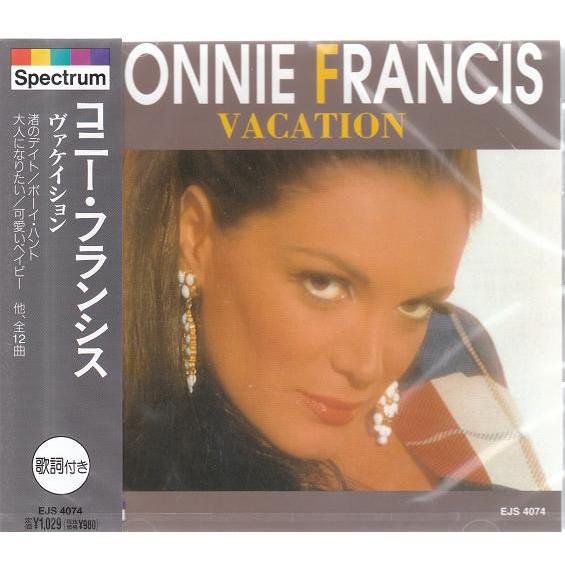 コニー・フランシス　 ヴァケイション他 全12曲   CD